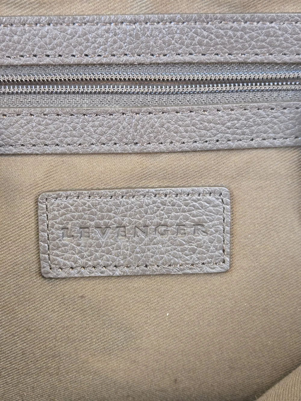 Levenger Canvas & Leather Field Messenger Bag - NWOT